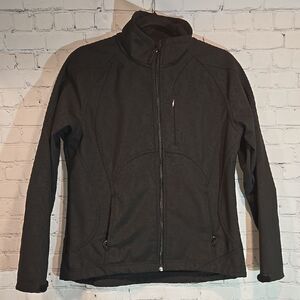 Double Diamond Black Fleece Lined Jacket Size M
